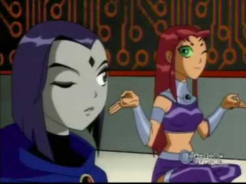 Ribbie reccomend Raven And Starfire Kissing