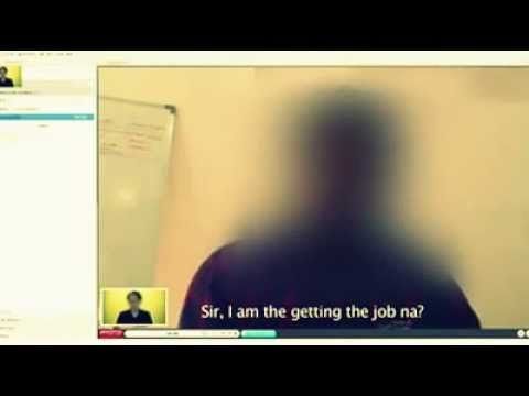 best of Interview of on indian Very an skype funny