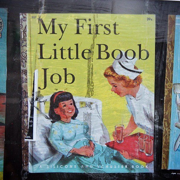 First boob job