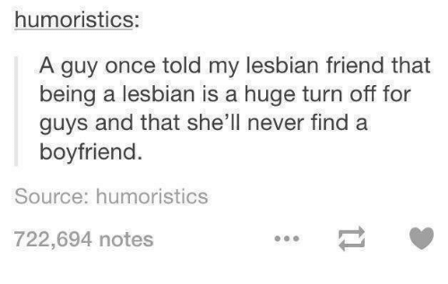 Boyfriend but is she lesbian