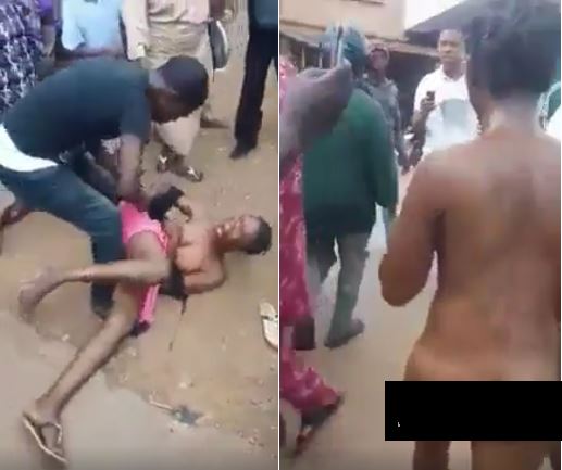 Beaten naked girls videos