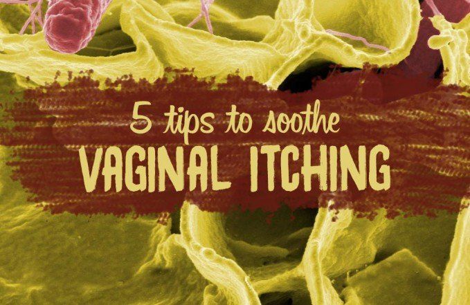 Itchy vulva during period