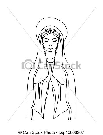 Mrs. R. reccomend Clip art of the blessed virgin mary