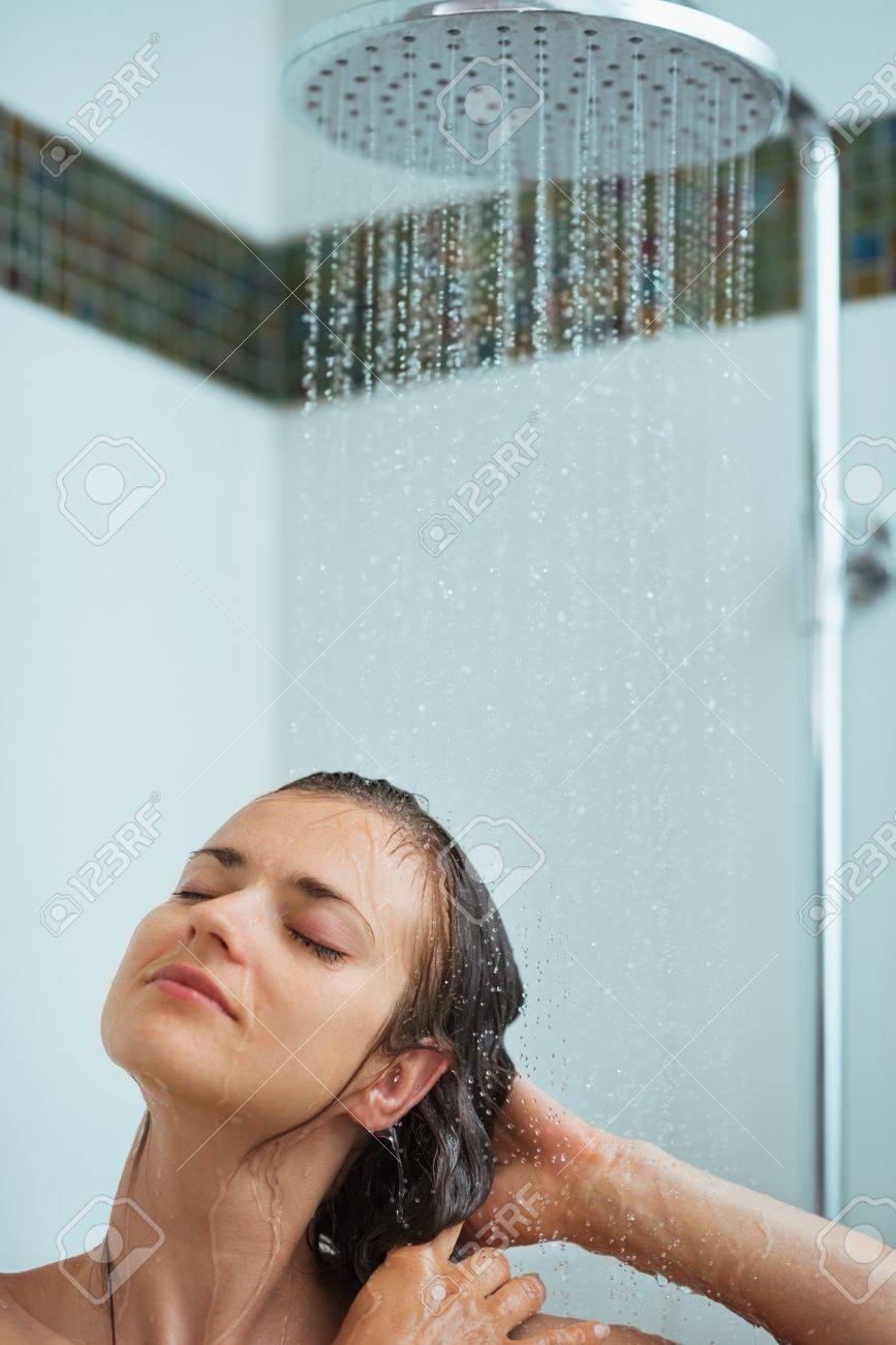 Breezy reccomend Girl taking shower