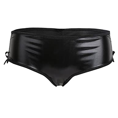 Renegade reccomend Leather crotchless panties