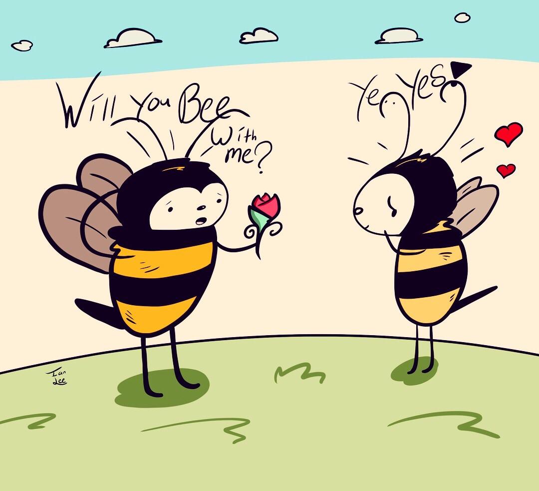 Bees Gang Bang