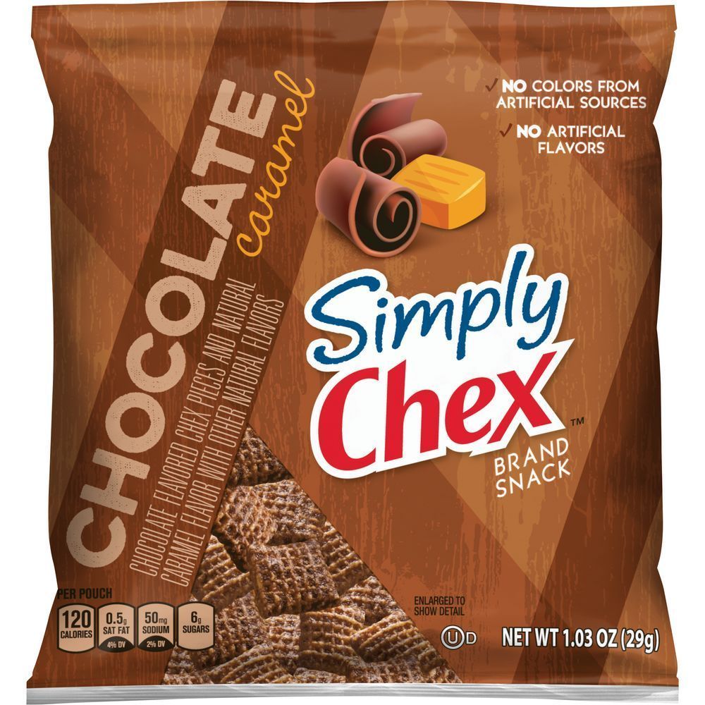 Bad M. F. reccomend Chocolate caramel chex mix