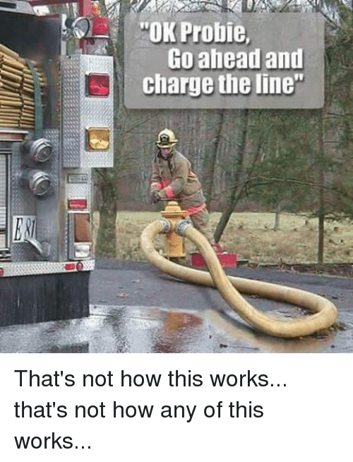 best of Firefighter jokes Probie