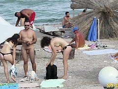 Glamour voyeur nude beach