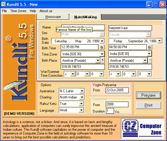 Jackal reccomend Free kundali match making software download