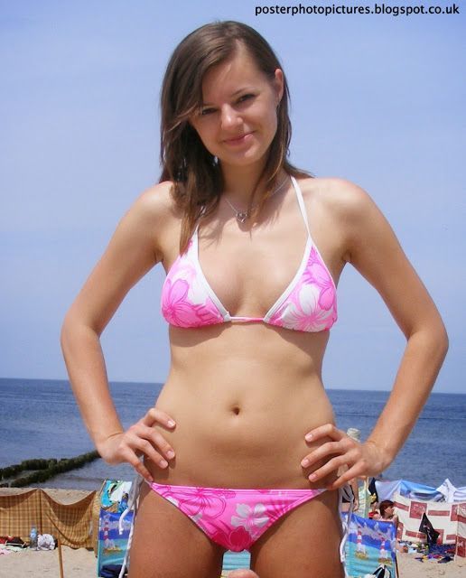 Amature bikini model