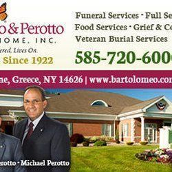 Ice reccomend Bartolomeo funeral home