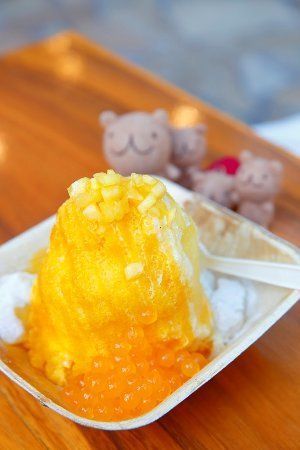 Shaved ice oyster point