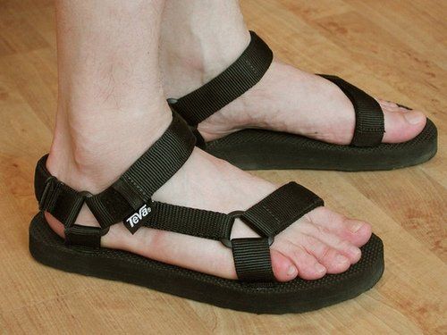 Gays in sandals