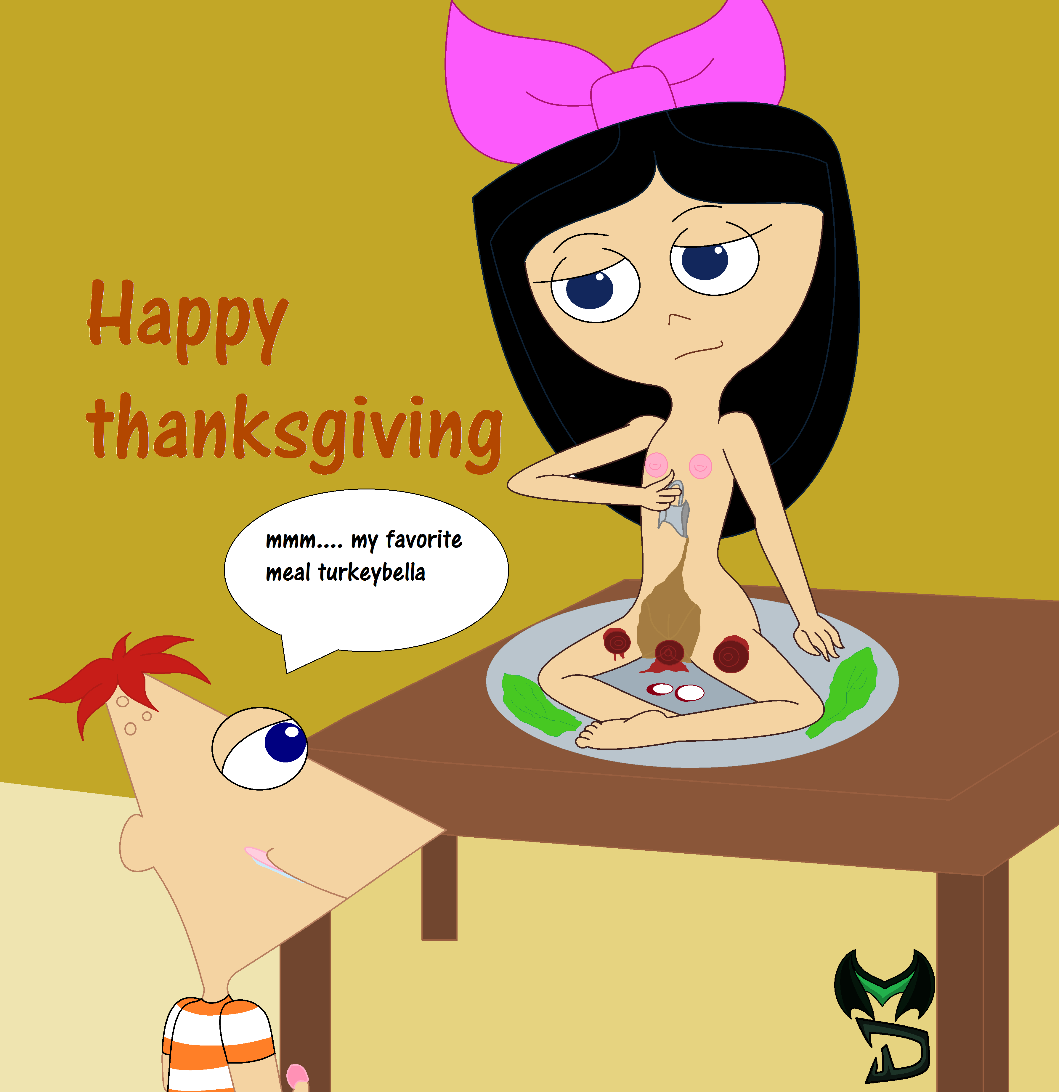 Sexy und nackt candace ferb Naked Phineas