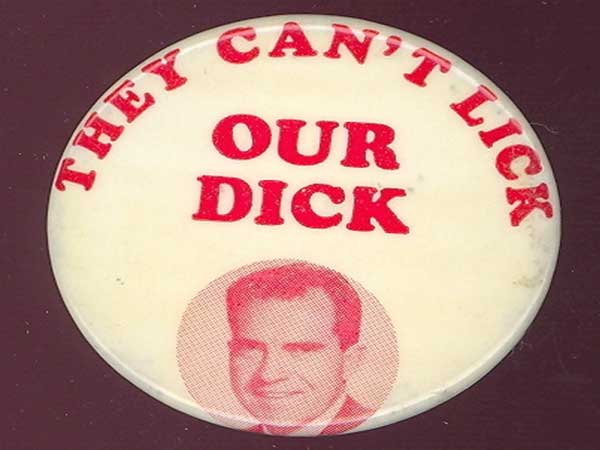 Cheeto reccomend Dick funny political slogan