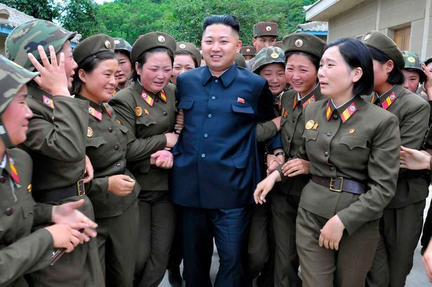 North korea kim jong un women