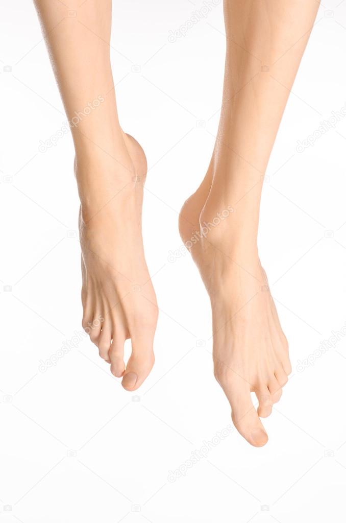 best of And Naked foot leg