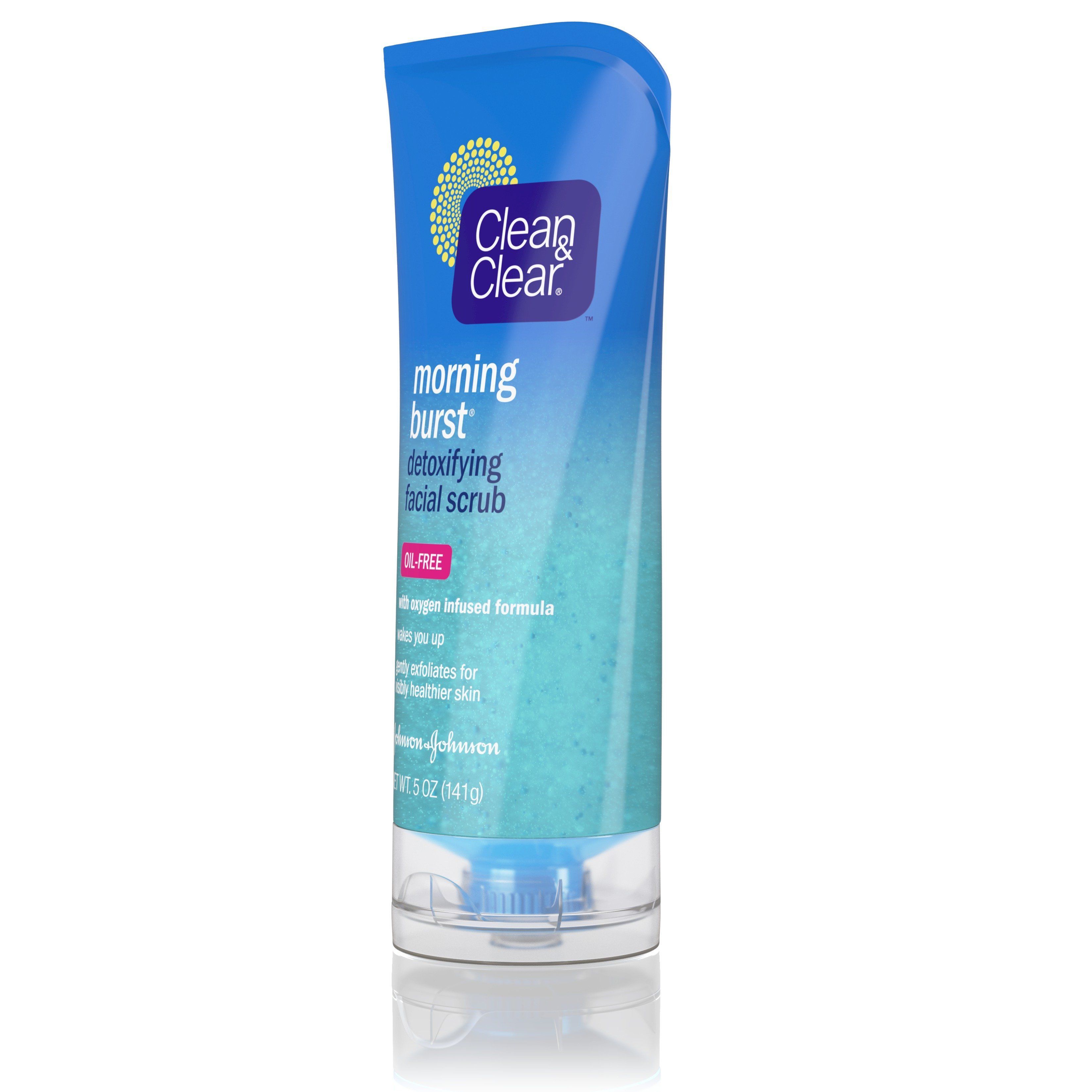 Clean and clear oxygenating facial scrub