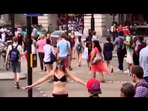 Hammer reccomend Girl strips in street in london