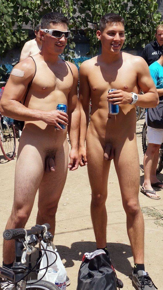 Pics of nude straight men outside