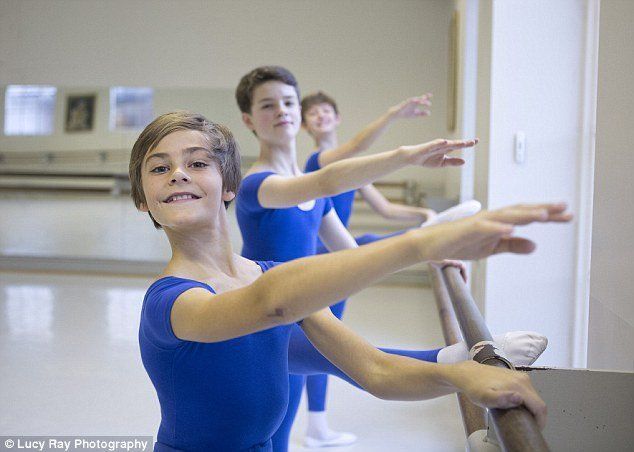 After ballet class nude