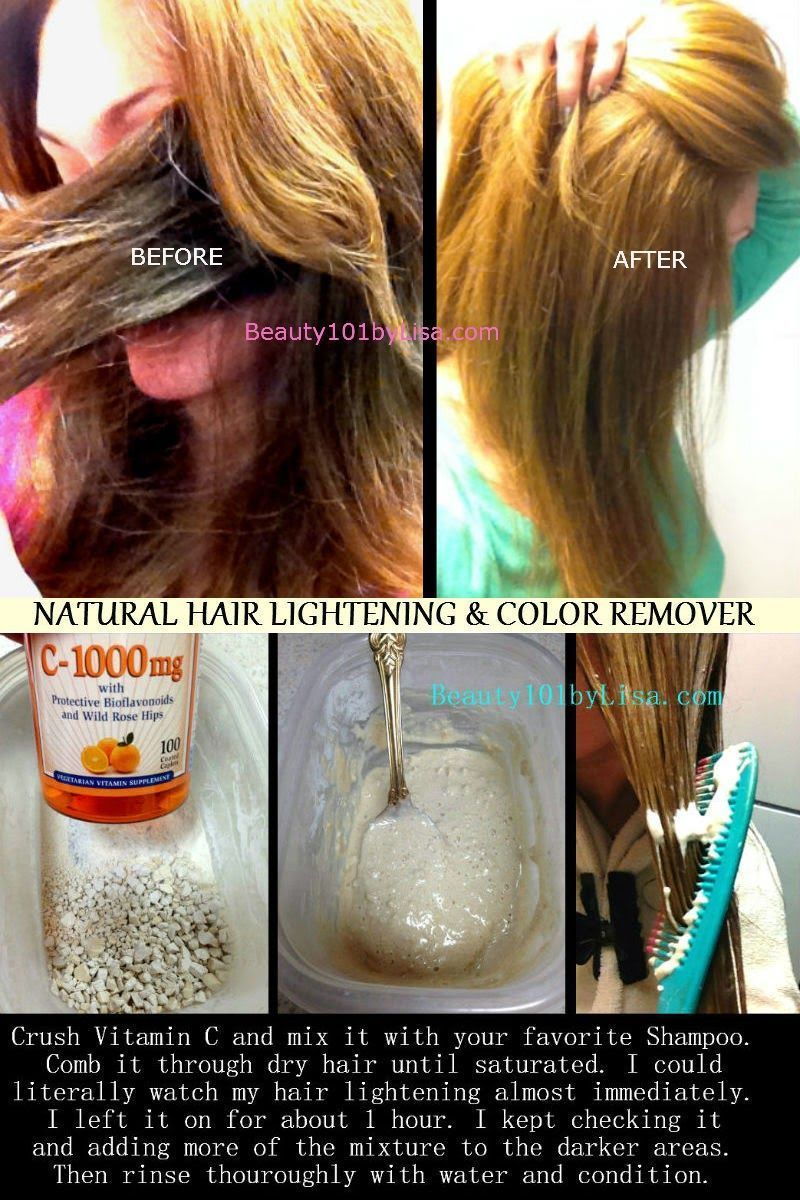 Best way to strip your hair color
