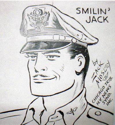Smiling jack comic strip