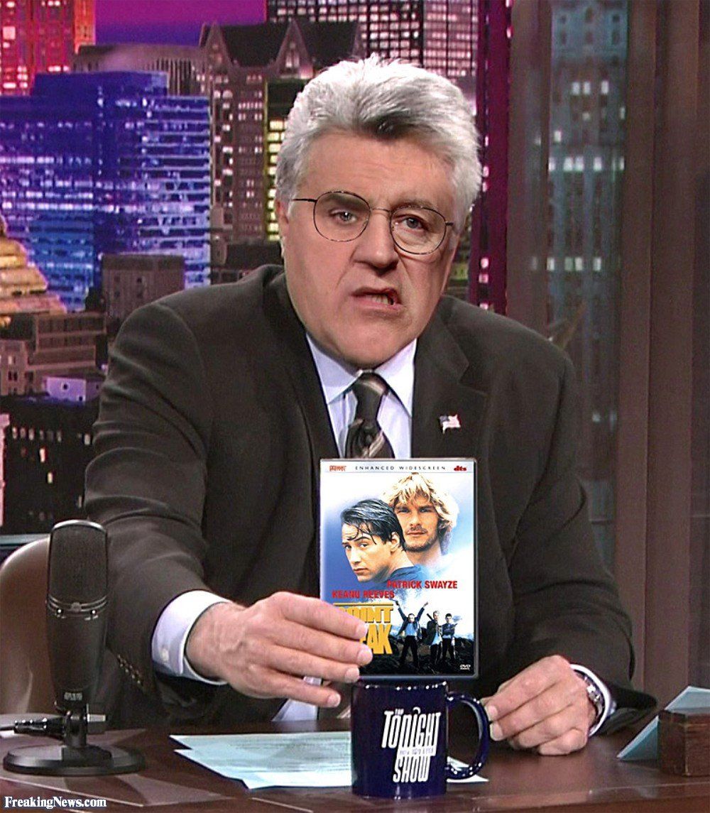 Scarecrow reccomend Jay leno and dick cheney