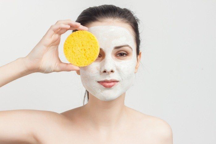 best of With mask Woman facial