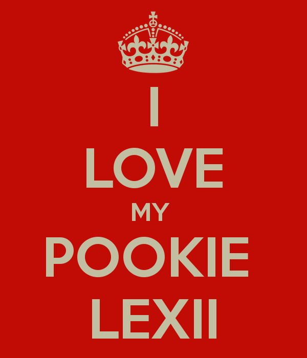 Darth V. reccomend I love my pookie