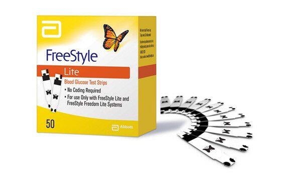 Chocolate C. reccomend Free style lite test strips quantities