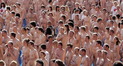 Austria stadium naked