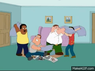 Duckling reccomend Family Guy Pillow Fight