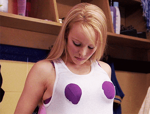 Sundance K. reccomend Nipple holes in shirt