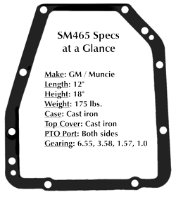 best of In tranny sm465 gear Changing ratio