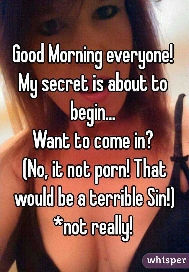 Porn is not a sin