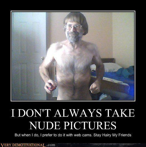 Nude motivational poster video games