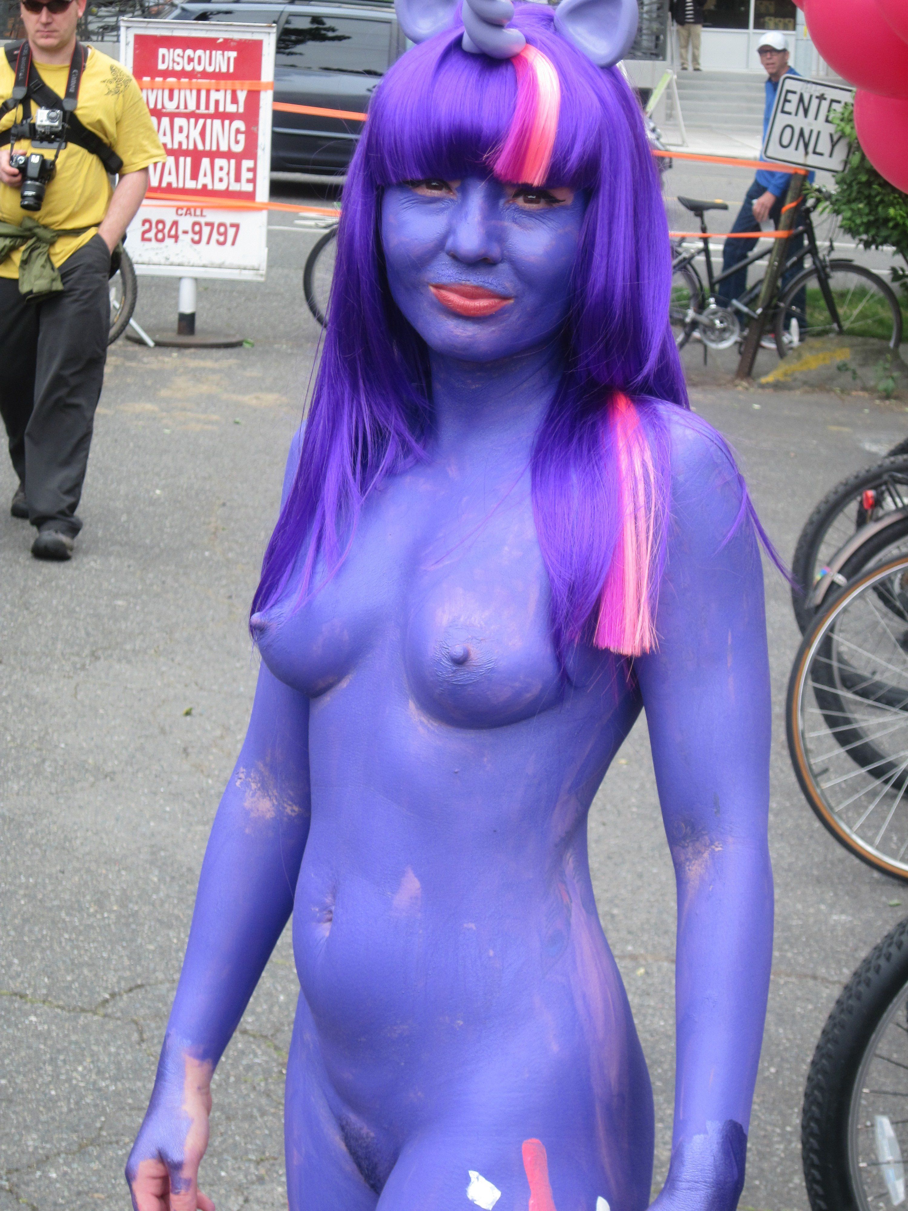 cosplay paint Naked body