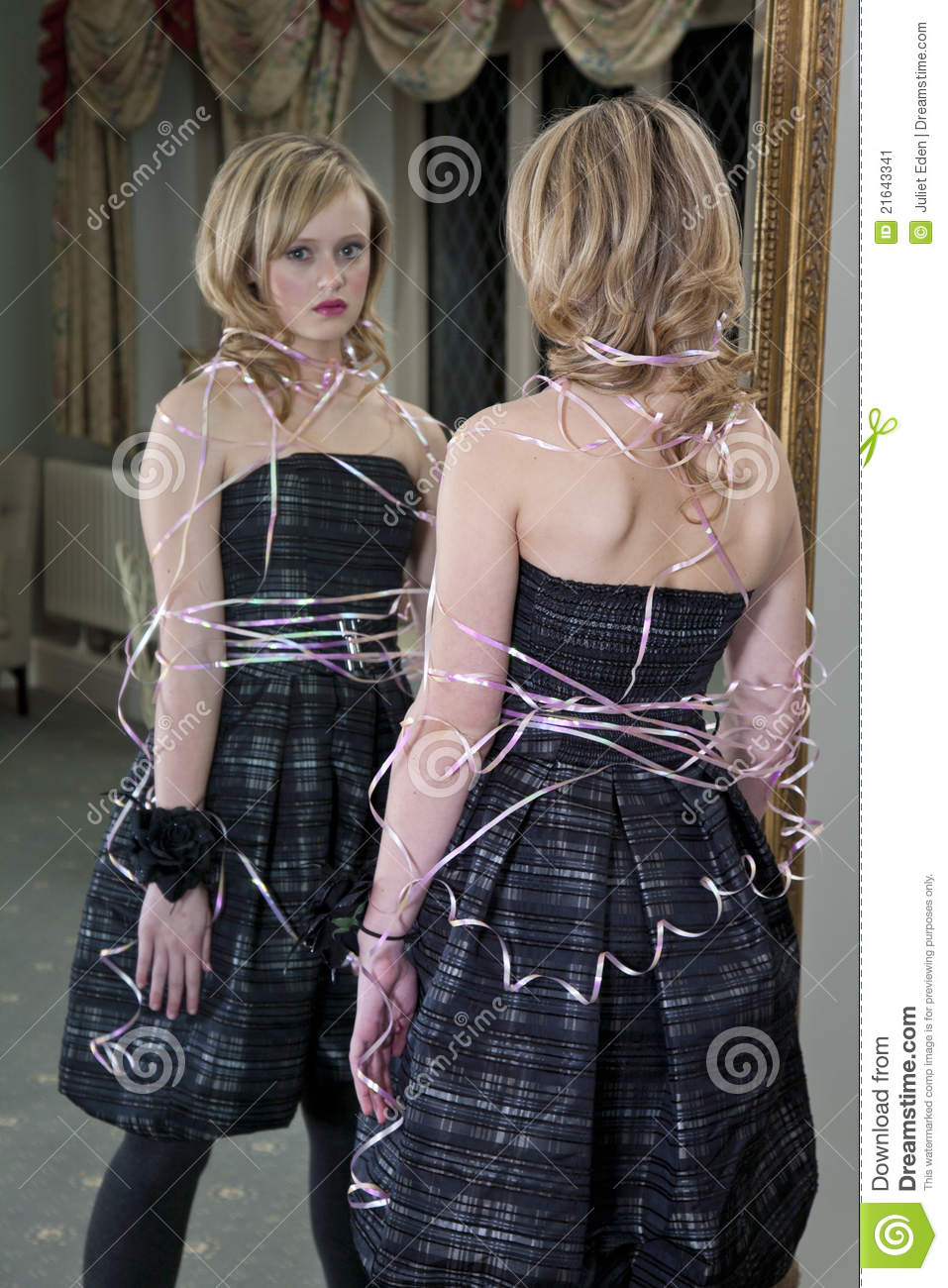 Girls tied up having teen