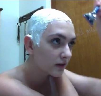 Tank reccomend Girls head shaved smooth
