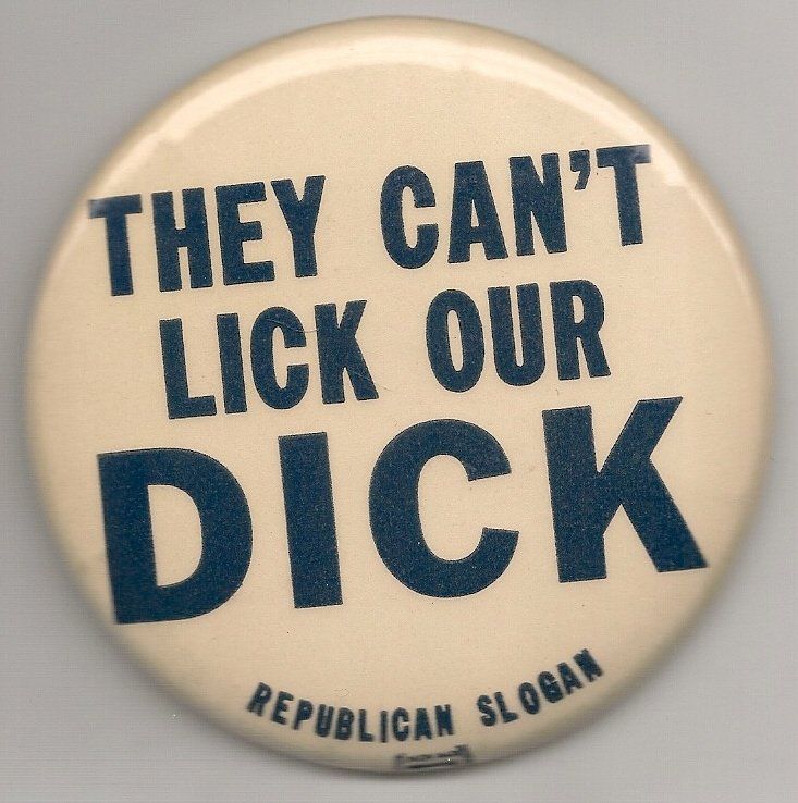 Gummy B. reccomend Dick funny political slogan