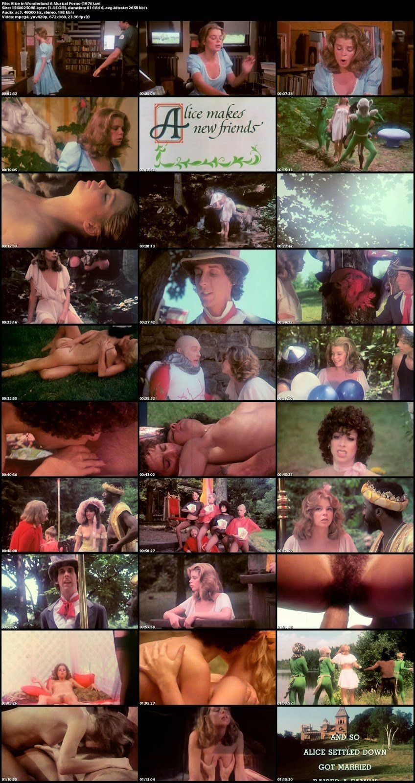 Alice in wonderland 1976 clip porn