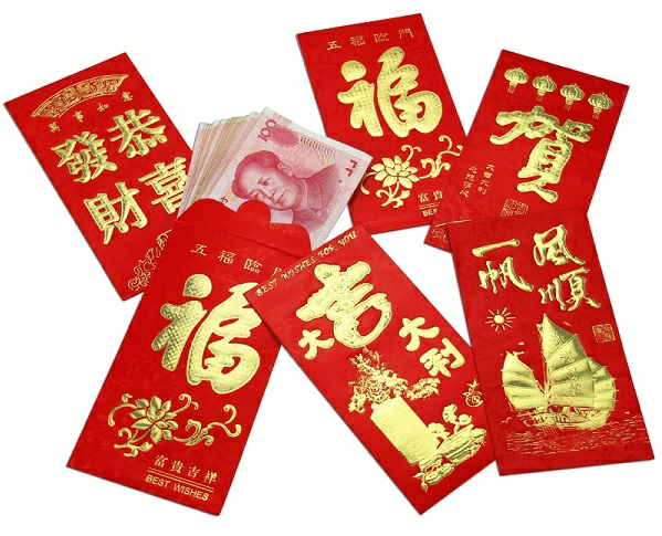 best of Red history Asian envelope