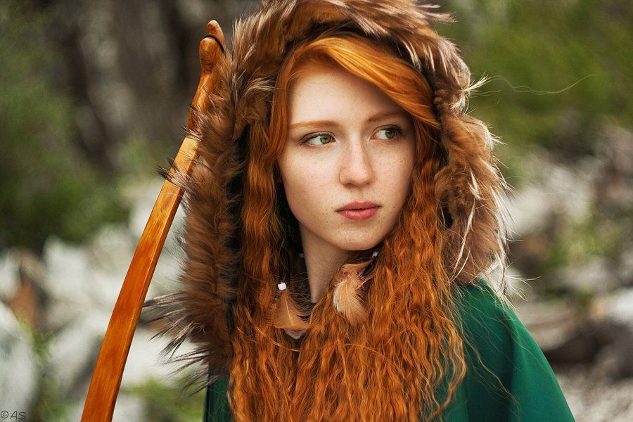 Laser reccomend Redhead girl archer
