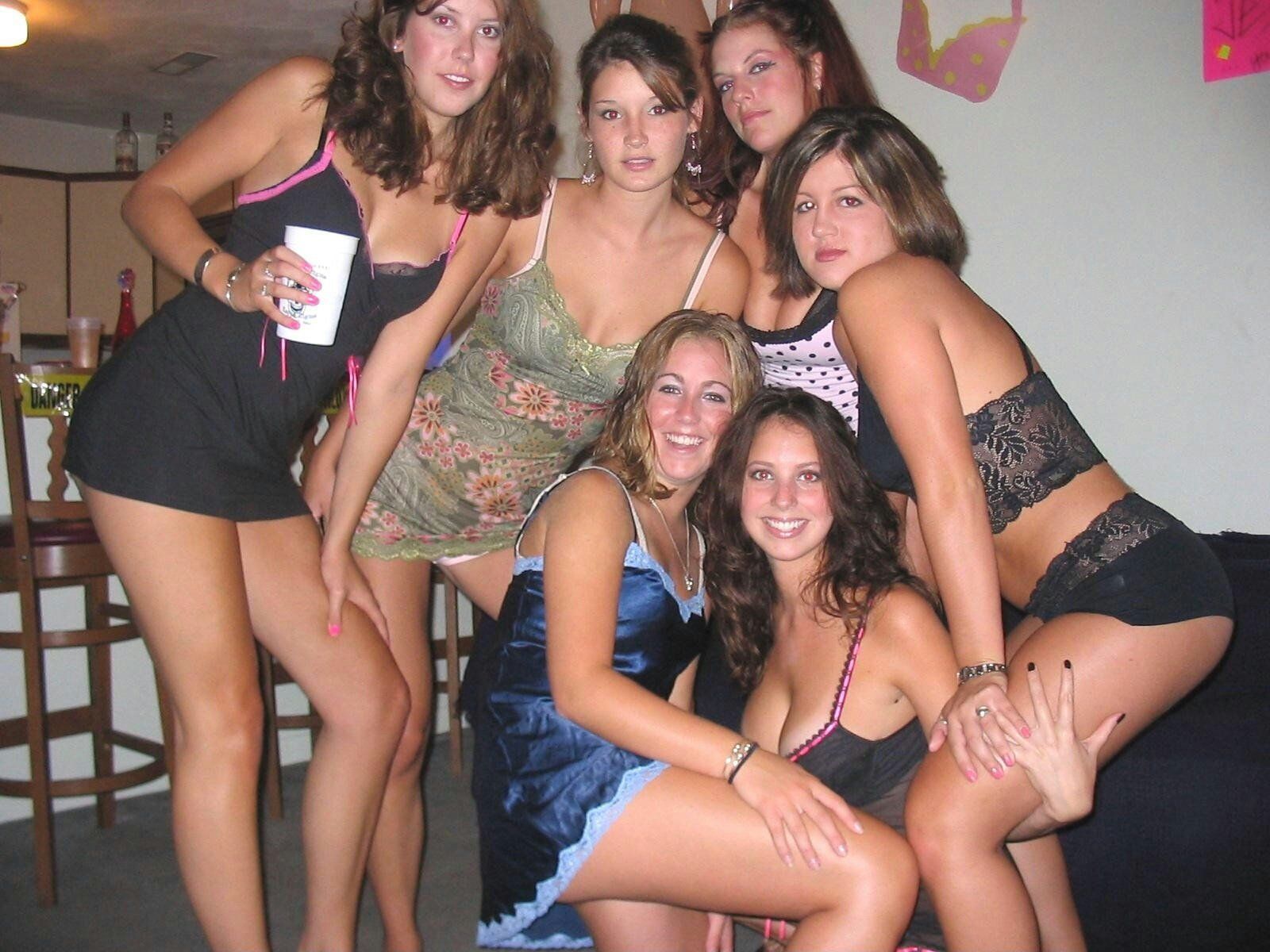 Girls nude at pajama party