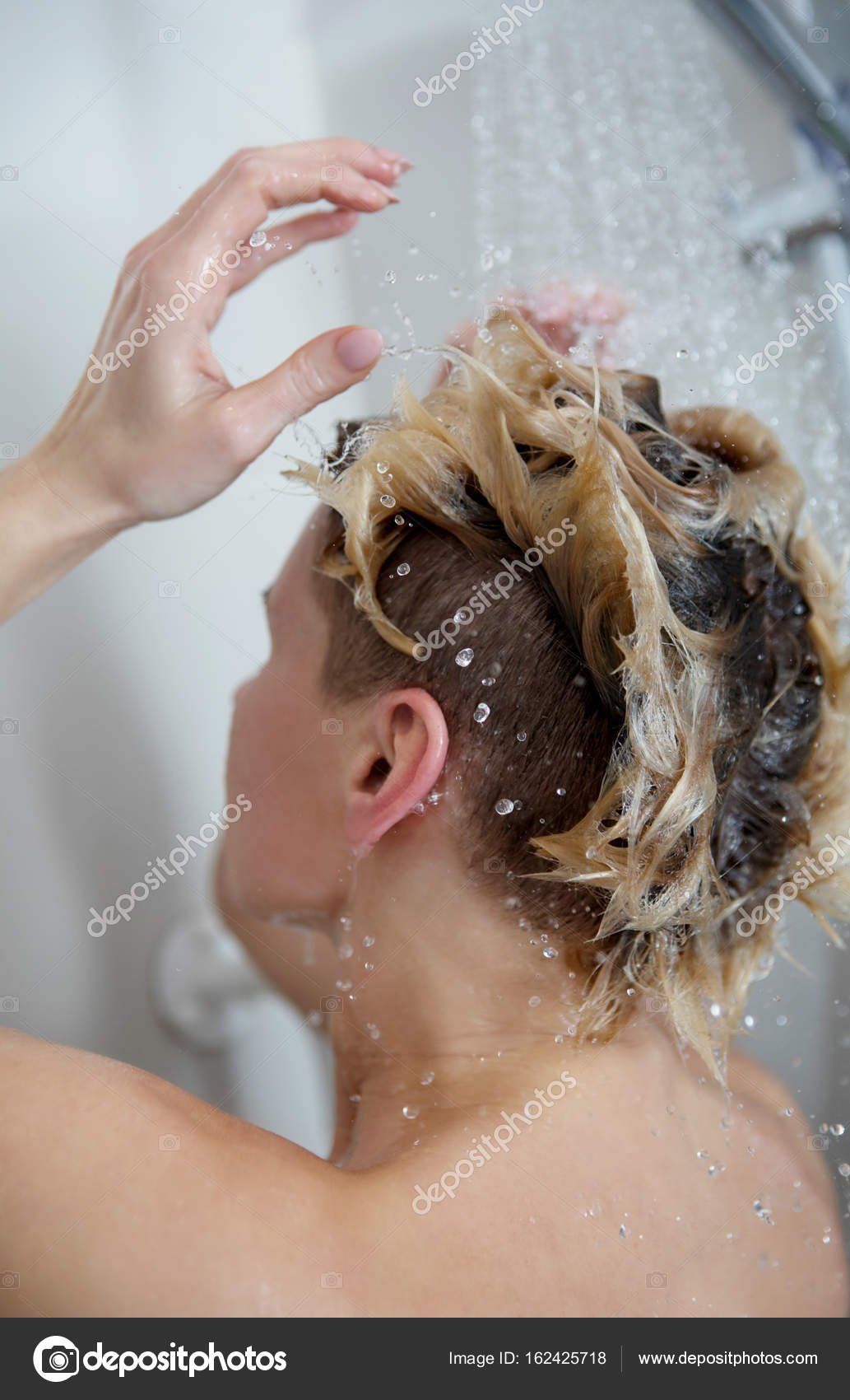 Mamma naken dusch
