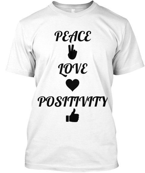 Peace love and positivity