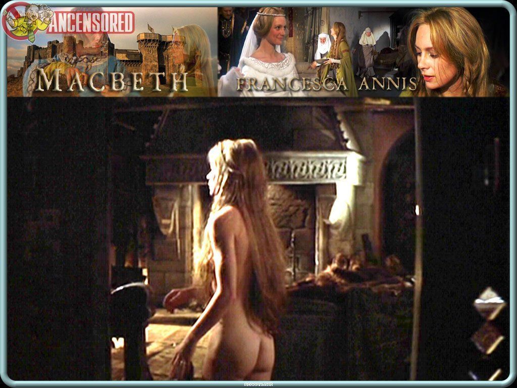 Francesca annis naked fanny