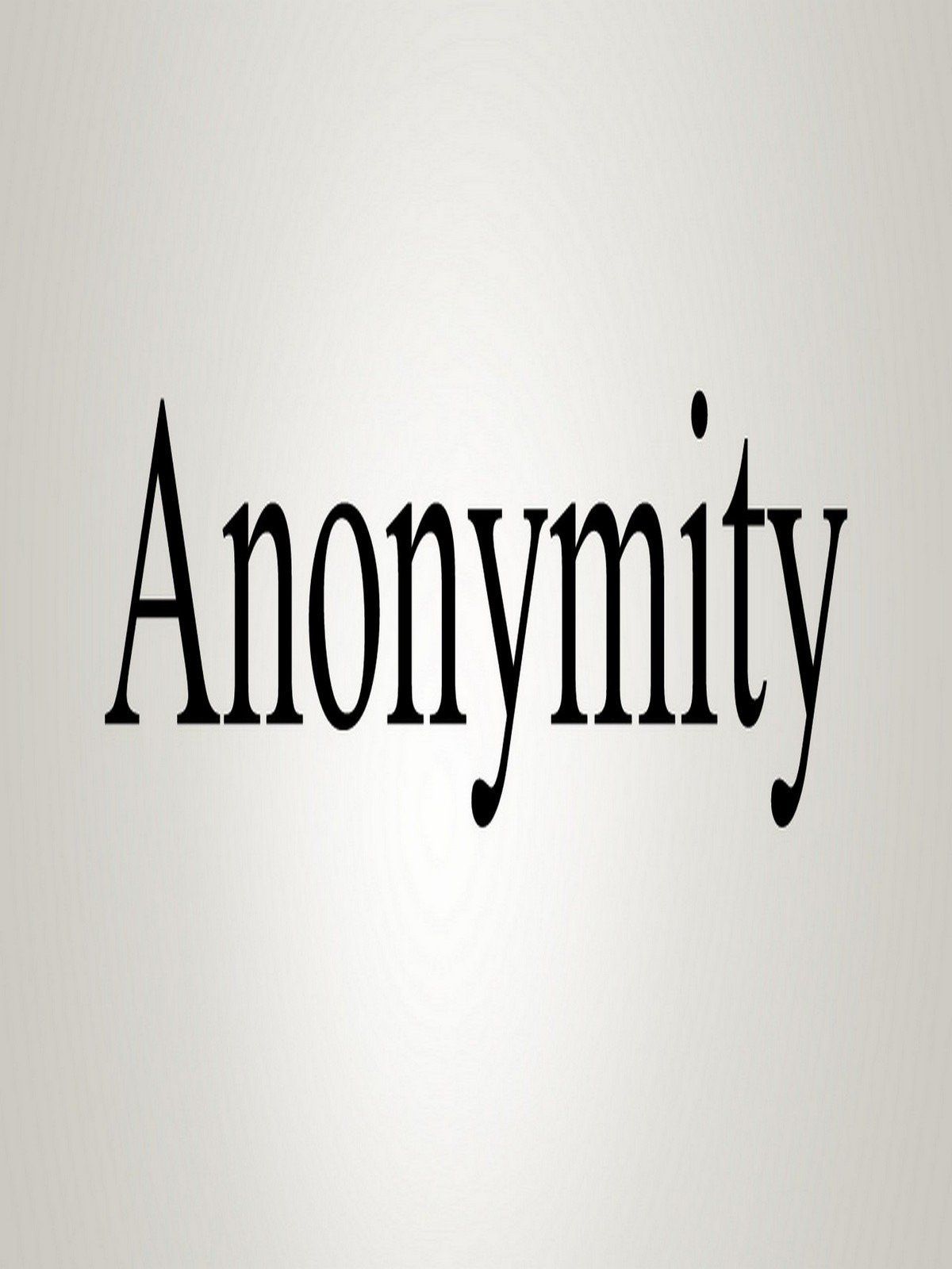 How to pronounce anonymity  photo